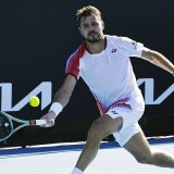 Un Stan Wawrinka très inspiré à Naples. KEYSTONE/EPA/ROLEX DELA PENA